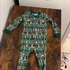 Disney 2024 Christmas Baby Footie PJs